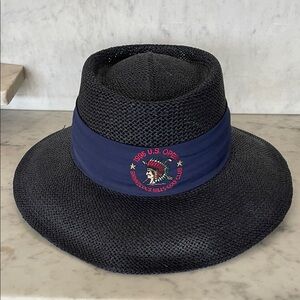 FIRETHORN Women's 1995 US Open Shinnecock Hills Golf Club Straw Hat RARE